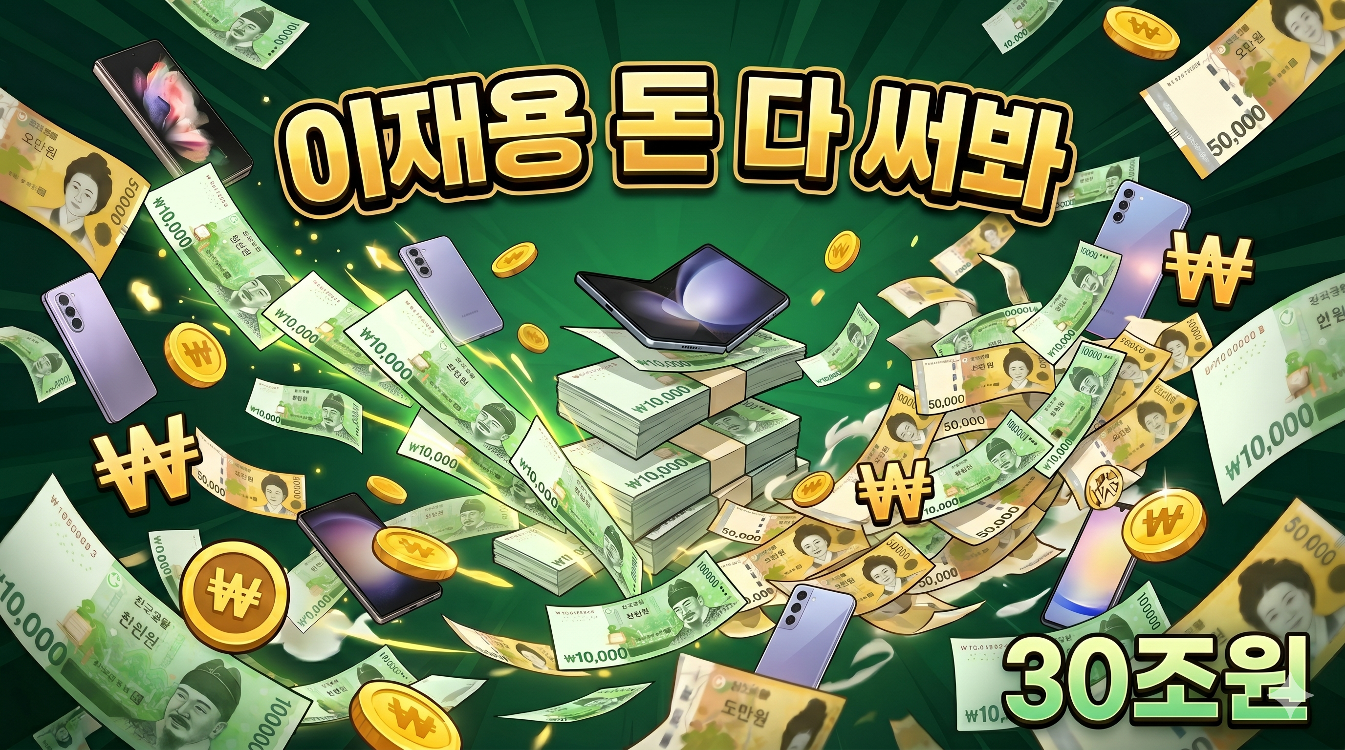 Spend Lee Jae-yong's Money