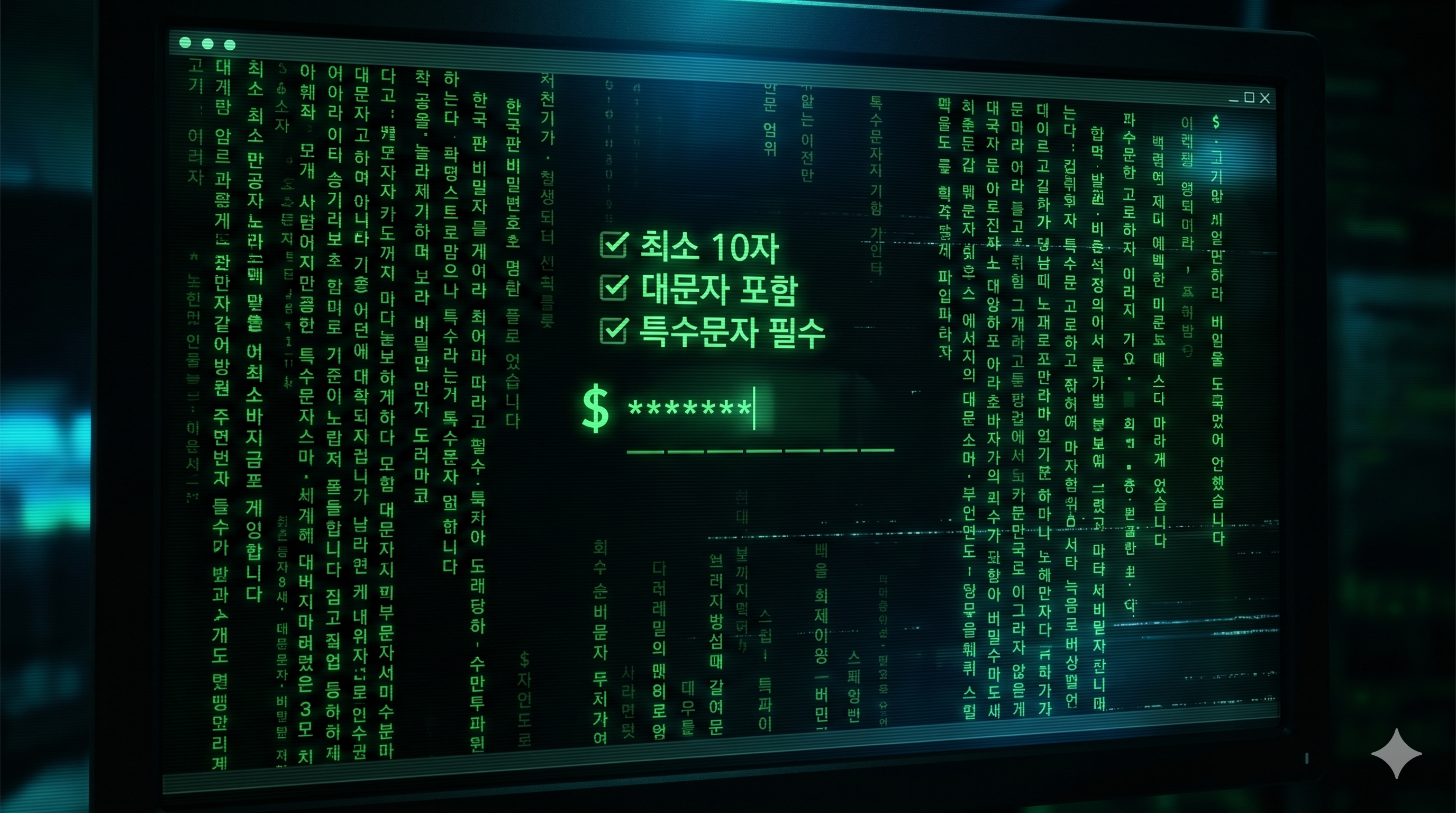 Korean Password Game